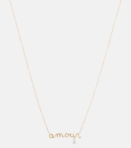 PersÃ©e Around the Words 18kt necklace with diamond - Persee - Modalova