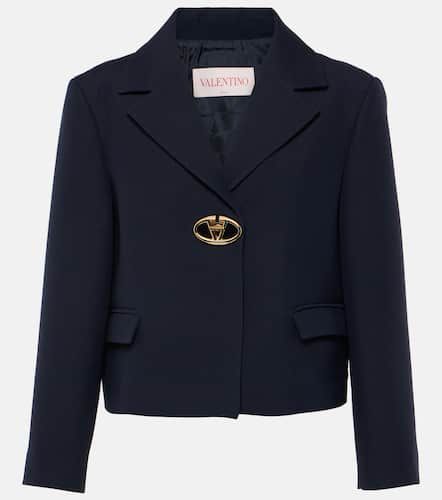 Crepe Couture cropped blazer - Valentino - Modalova