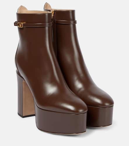 Ankle Boots VLogo Signature aus Leder - Valentino Garavani - Modalova