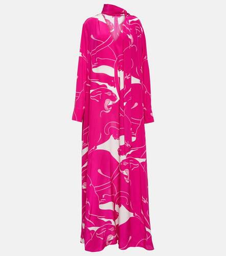 Valentino Printed silk jumpsuit - Valentino - Modalova