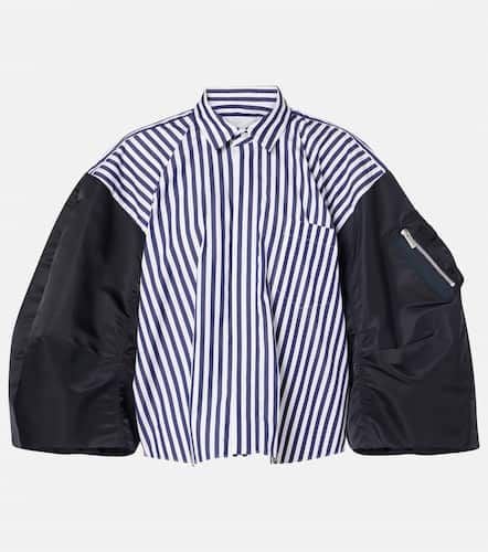 Sacai Camisa de popelín y sarga - Sacai - Modalova