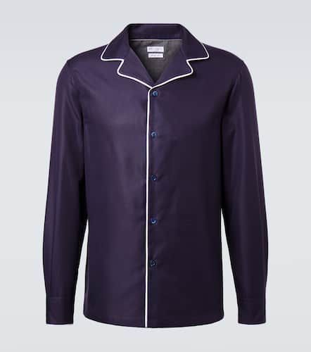 Camicia pigiama in cotone - Brunello Cucinelli - Modalova