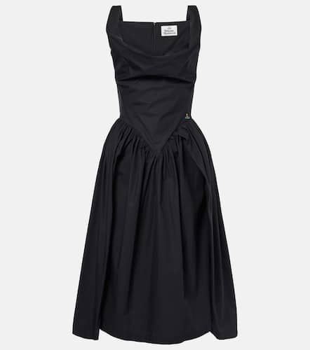 Sunday cotton corset midi dress - Vivienne Westwood - Modalova