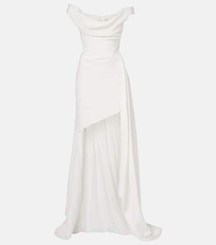 Bridal Off-Shoulder-Minikleid Comet aus Seide - Vivienne Westwood - Modalova