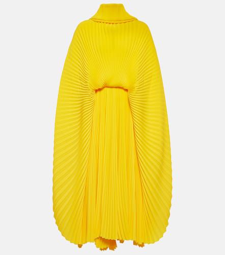 Vestido de fiesta de crepé plisado - Balenciaga - Modalova