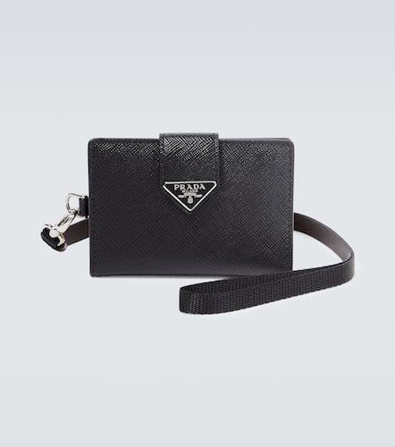 Prada Porte-cartes en cuir Saffiano - Prada - Modalova