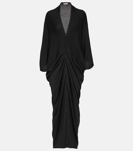 Vestido largo Rodin de lana drapeado - The Row - Modalova
