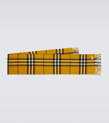 Bufanda de cachemir con Check - Burberry - Modalova