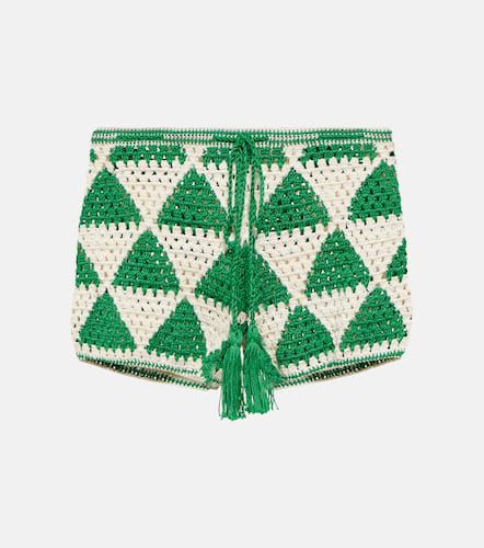 Maija high-rise crochet shorts - Anna Kosturova - Modalova