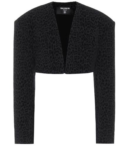 Balmain Cropped-Jacke - Balmain - Modalova