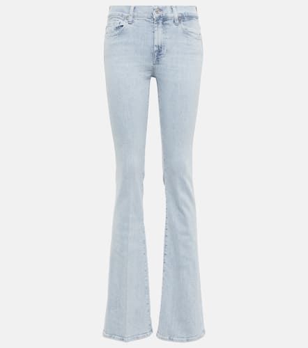 Jeans acampanados de tiro medio - 7 For All Mankind - Modalova