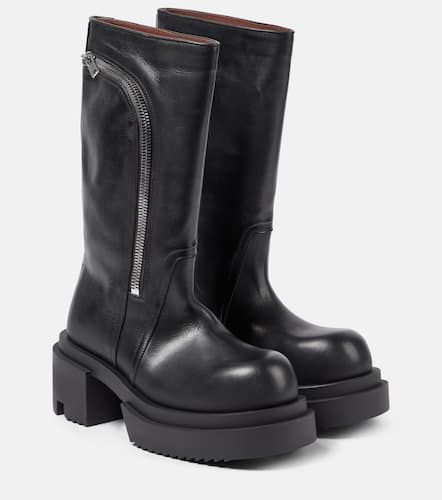 Rick Owens Stiefel aus Leder - Rick Owens - Modalova