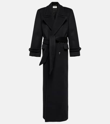 Double-breasted wool coat - Saint Laurent - Modalova