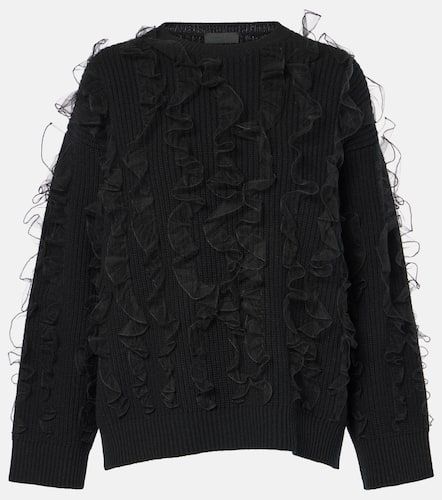 Bestickter Pullover aus Wolle - Valentino - Modalova