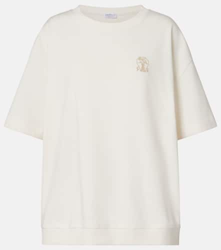 Logo cotton T-shirt - Brunello Cucinelli - Modalova
