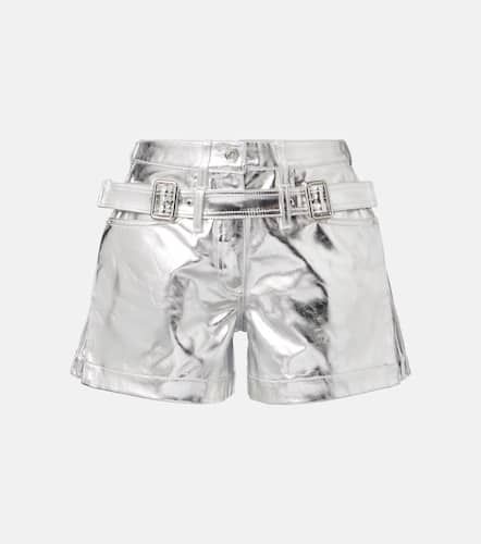 Short à taille haute en coton métallisé - Rabanne - Modalova