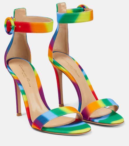 Portofino 105 rainbow sandals - Gianvito Rossi - Modalova