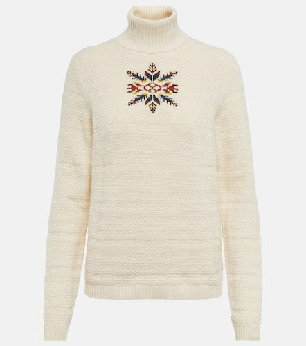 Intarsia cashmere turtleneck sweater - Loro Piana - Modalova