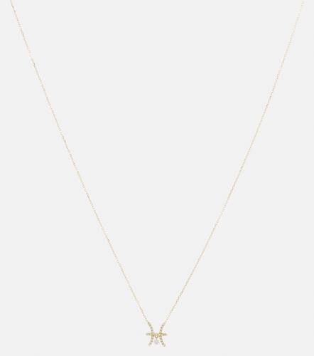 Persée Collar Pisces Celestial de oro de 18 ct con diamantes - Persee - Modalova