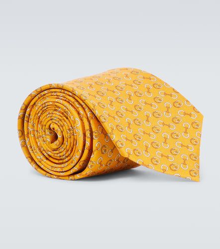 Gucci Cravatta in seta con logo - Gucci - Modalova