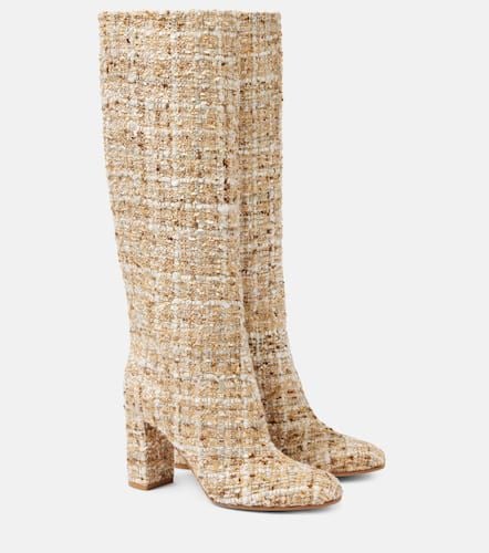 Botas altas de bouclé - Gianvito Rossi - Modalova