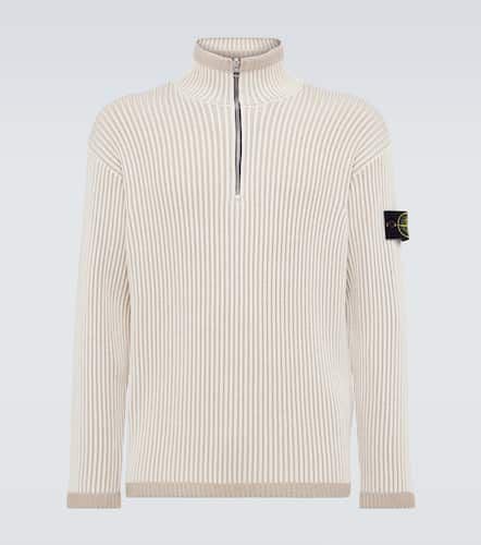 Compass virgin wool half-zip sweater - Stone Island - Modalova