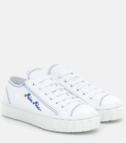 Miu Miu Canvas sneakers - Miu Miu - Modalova