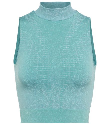 Wolford Shiny Grid mockneck top - Wolford - Modalova