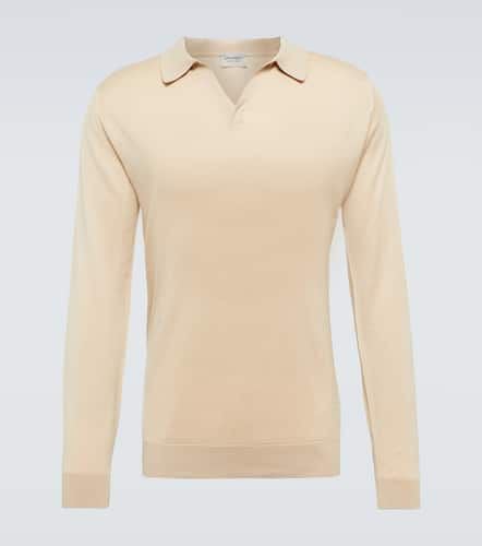 Puck cotton polo sweater - John Smedley - Modalova