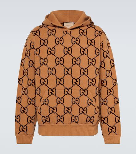 Gucci GG wool-blend hoodie - Gucci - Modalova