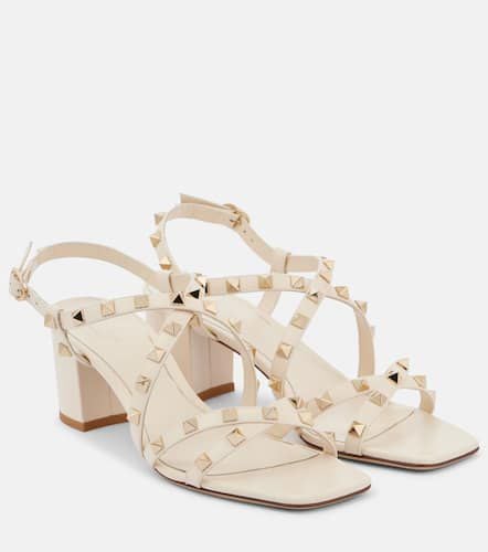 Sandalen Rockstud 70 aus Leder - Valentino Garavani - Modalova