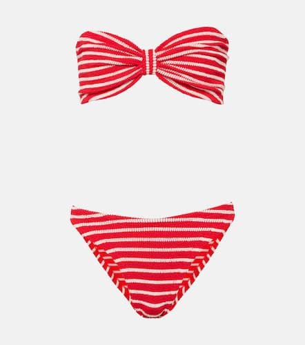 Jean striped strapless bikini - Hunza G - Modalova