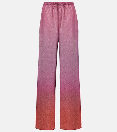 OsÃ©ree LumiÃ¨re lamÃ© wide-leg pants - Oseree - Modalova