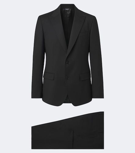 Blazer monopetto in misto lana - Dolce&Gabbana - Modalova