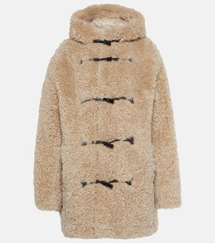 Marant Etoile Faux-fur hooded coat - Marant Etoile - Modalova