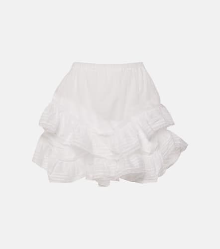 Gisele lace-trimmed cotton shorts - Marant Etoile - Modalova