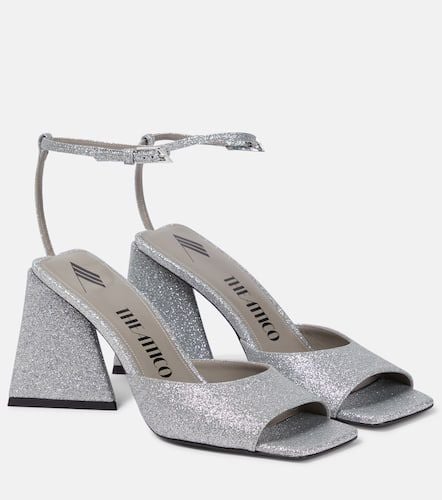 Piper 85 glitter-embellished sandals - The Attico - Modalova