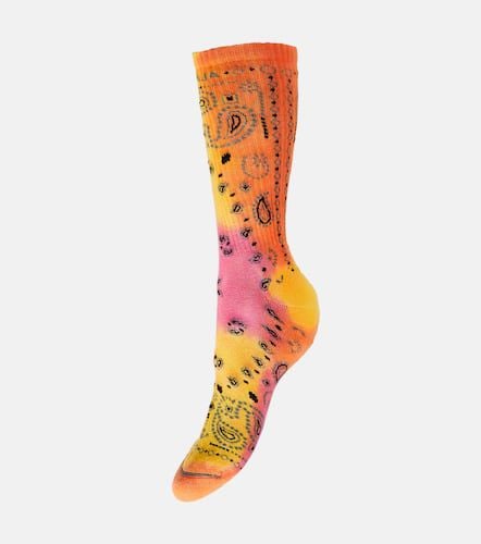 Alanui Bandana cotton-blend socks - Alanui - Modalova