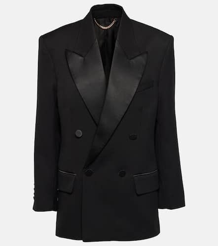 Wool-blend tuxedo jacket - Victoria Beckham - Modalova