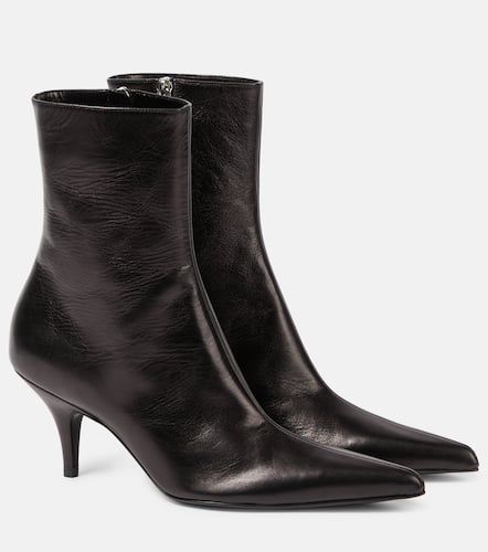 The Row Sling leather ankle boots - The Row - Modalova