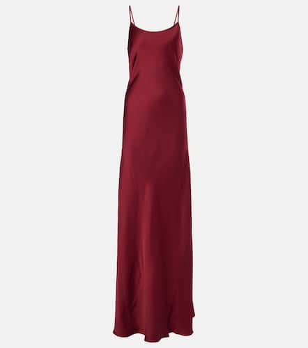 CrÃªpe satin gown - Victoria Beckham - Modalova