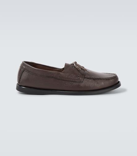 City Moc leather boat shoes - Saman Amel - Modalova
