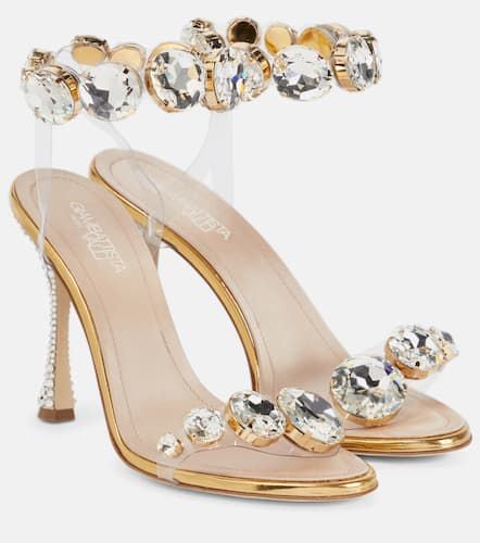 Diamond Clash embellished sandals - Giambattista Valli - Modalova