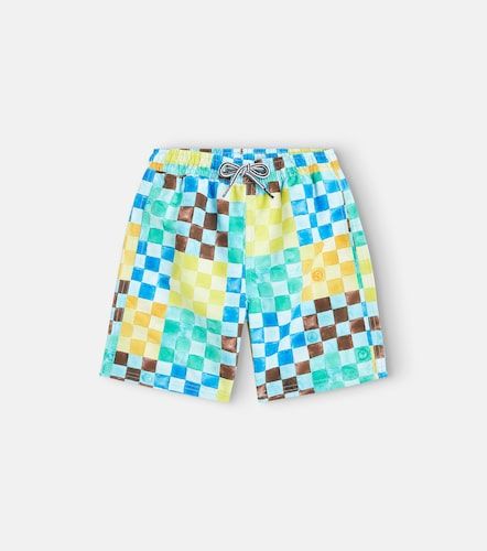 Molo Nilson checked swim trunks - Molo - Modalova