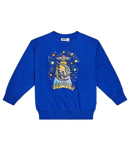 Felpa printed cotton-blend sweatshirt - Molo - Modalova