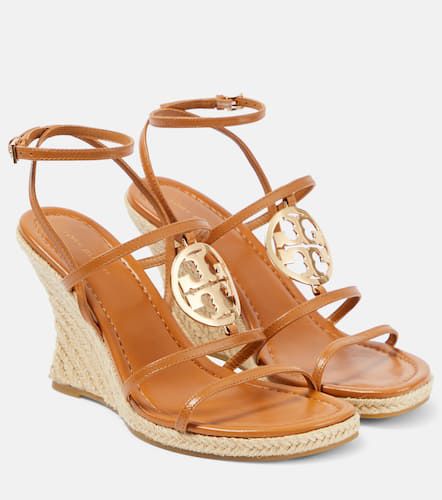 Alpargatas con cuña Capri Miller de piel - Tory Burch - Modalova