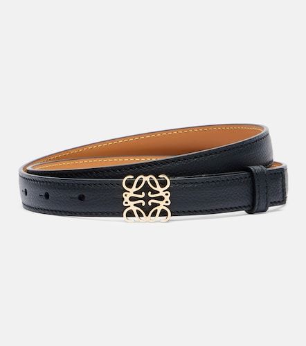 Loewe Anagram leather belt - Loewe - Modalova