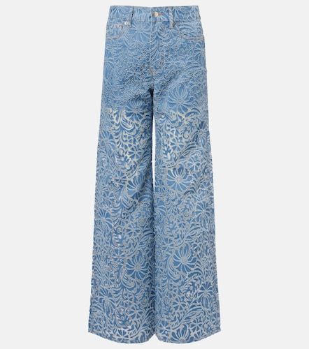 Jeans Taylor a gamba larga - Veronica Beard - Modalova
