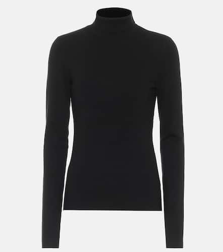 Stretch-silk turtleneck sweater - Joseph - Modalova