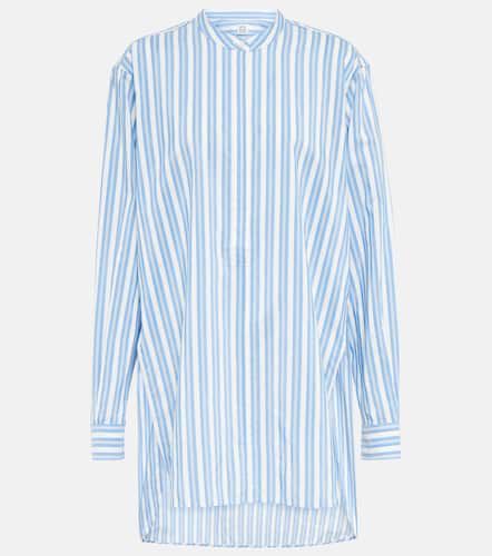 Striped cotton and silk shirt - Toteme - Modalova